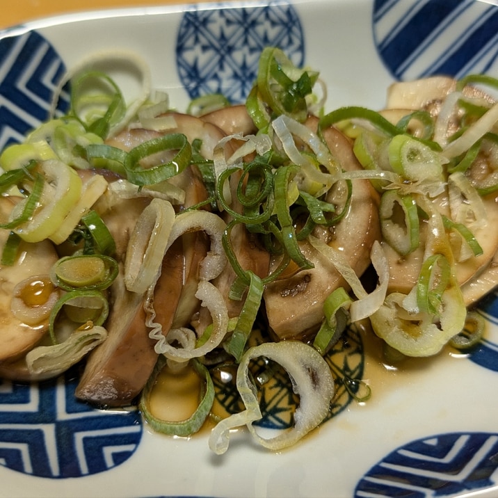 電子レンジ調理☆白なすのポン酢がけ